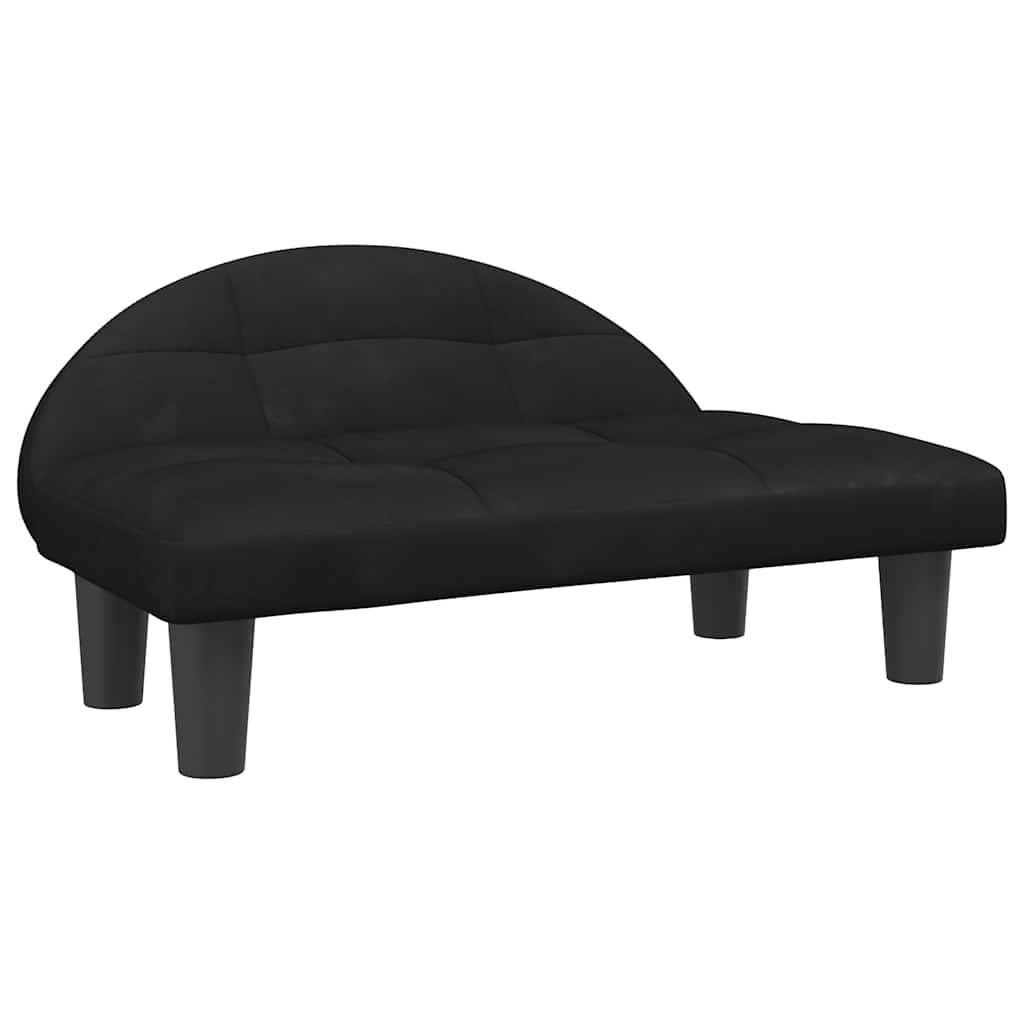 Hundebett Creme 70x52x30 cm Stoff