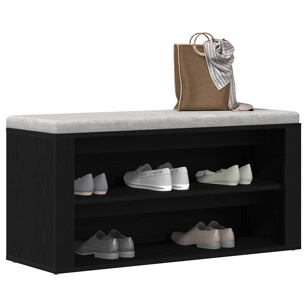 Schuhregal Weiß 100x35x45 cm Holzwerkstoff