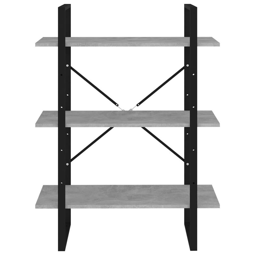 Bücherregal Weiß 80x30x105 cm Holzwerkstoff