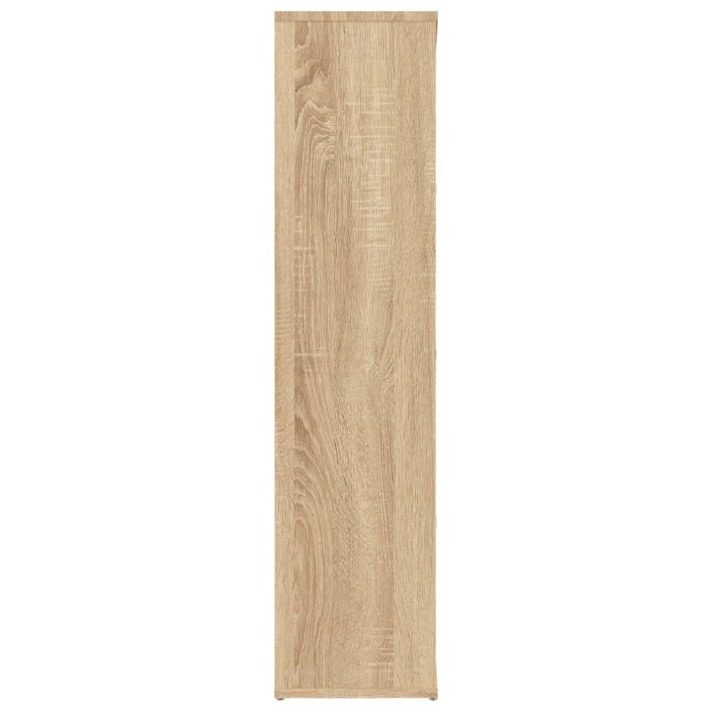Bücherregal Weiß 50×25×106 cm Holzwerkstoff