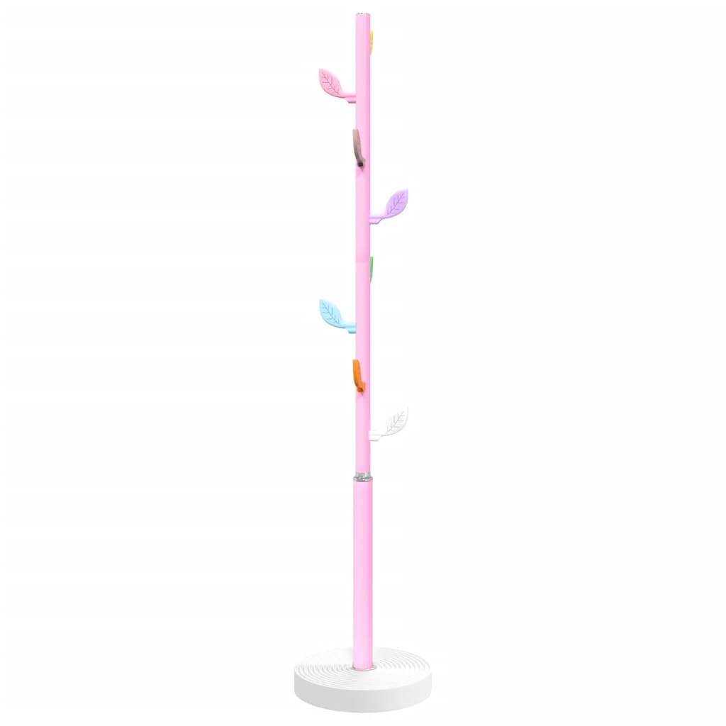 Garderobenständer Weiß 172 cm Pulverbeschichtetes Eisen