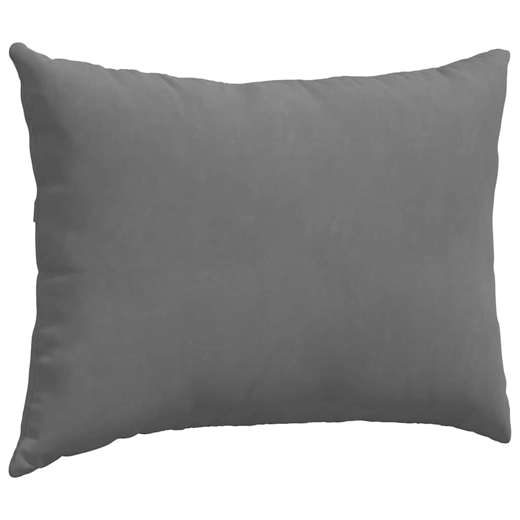 Sofakissen 2 Stück Taupe 50 x 30 cm Stoff