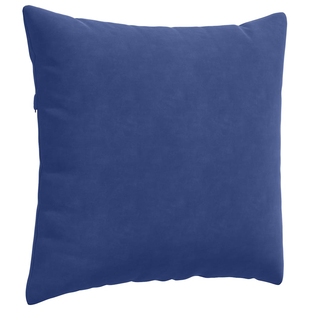 Sofakissen 2 Stück Blau 50 x 30 cm Cordstoff