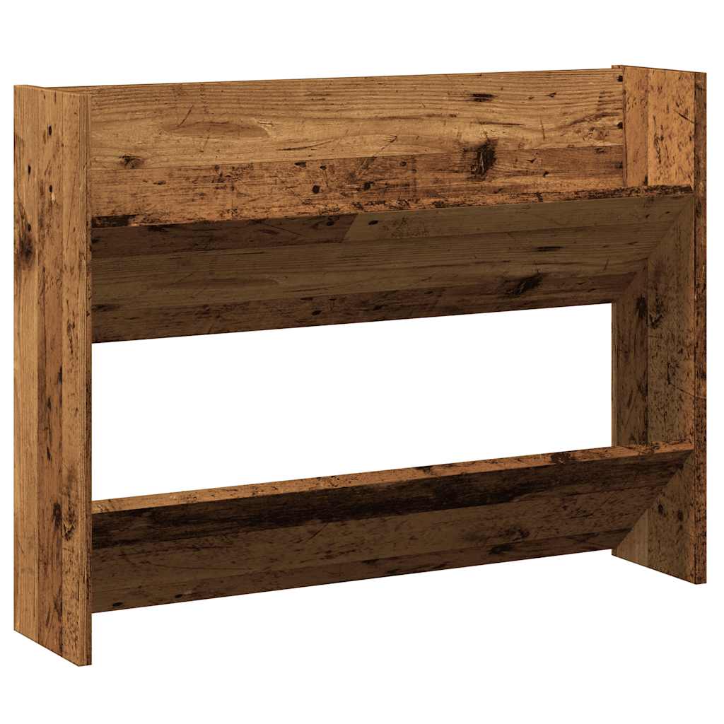 Wand-Schuhschränke 4 Stk. Weiß 60x18x60 cm Holzwerkstoff