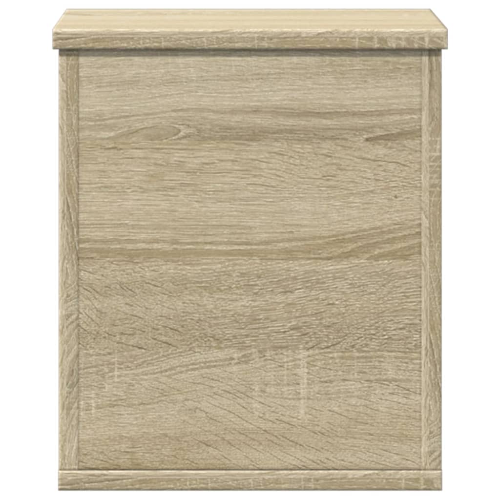 Aufbewahrungstruhe Weiß 84x42x46 cm Holzwerkstoff