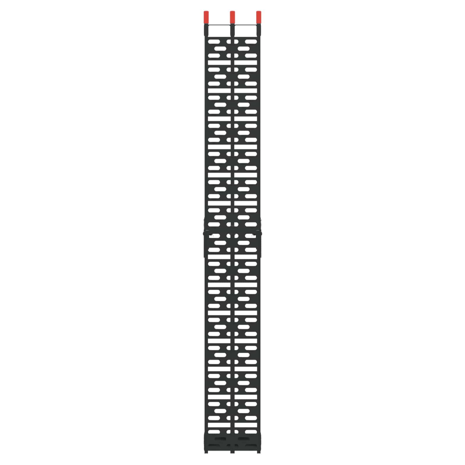Zusammenklappbare Motorradrampe 340 kg pro Rampe 2 Stk. Silber