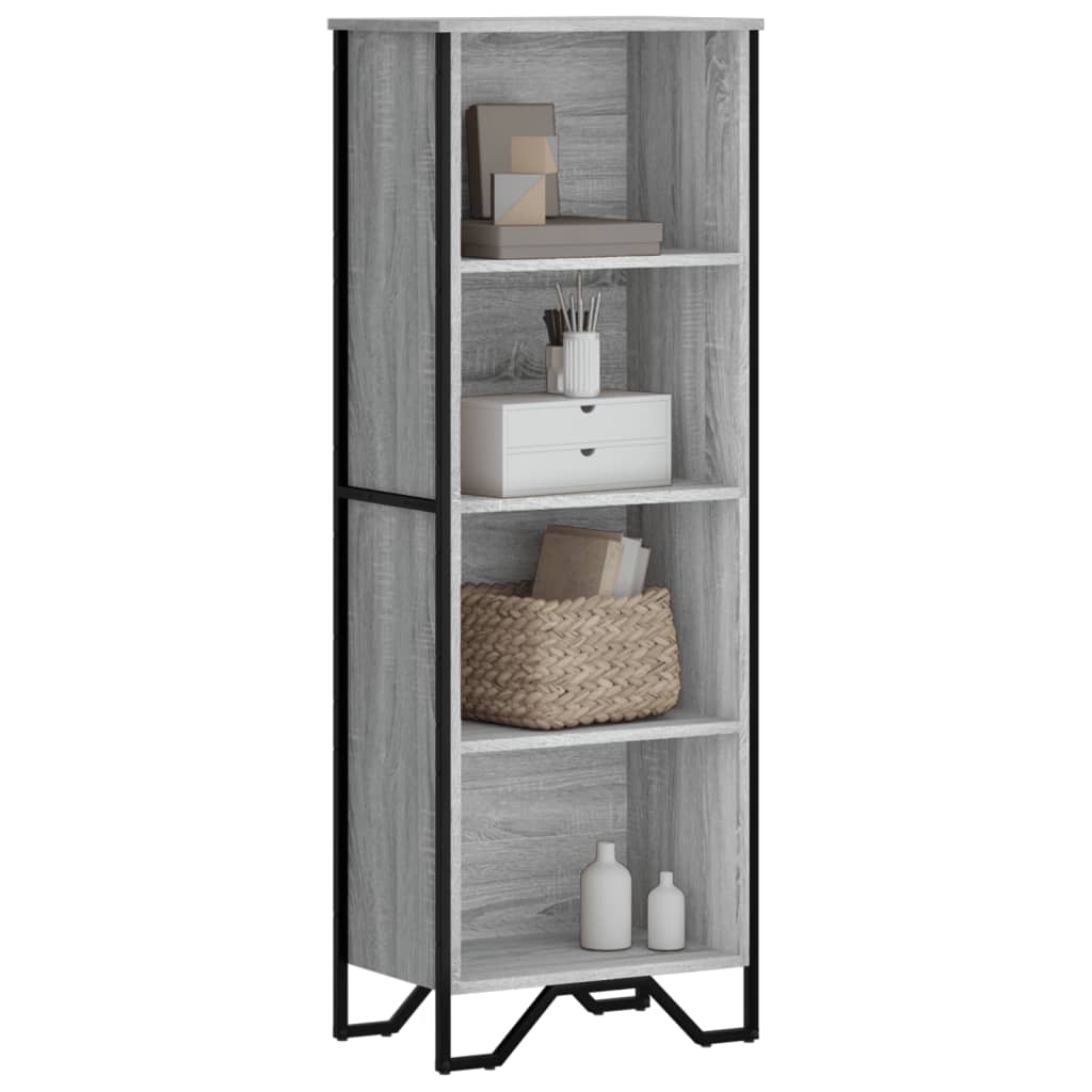 Bücherregal Schwarz 80x31x169 cm Holzwerkstoff