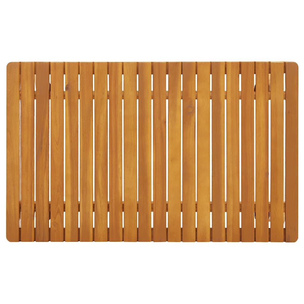2-Sitzer-Gartensofa mit Kissen Massivholz Akazie