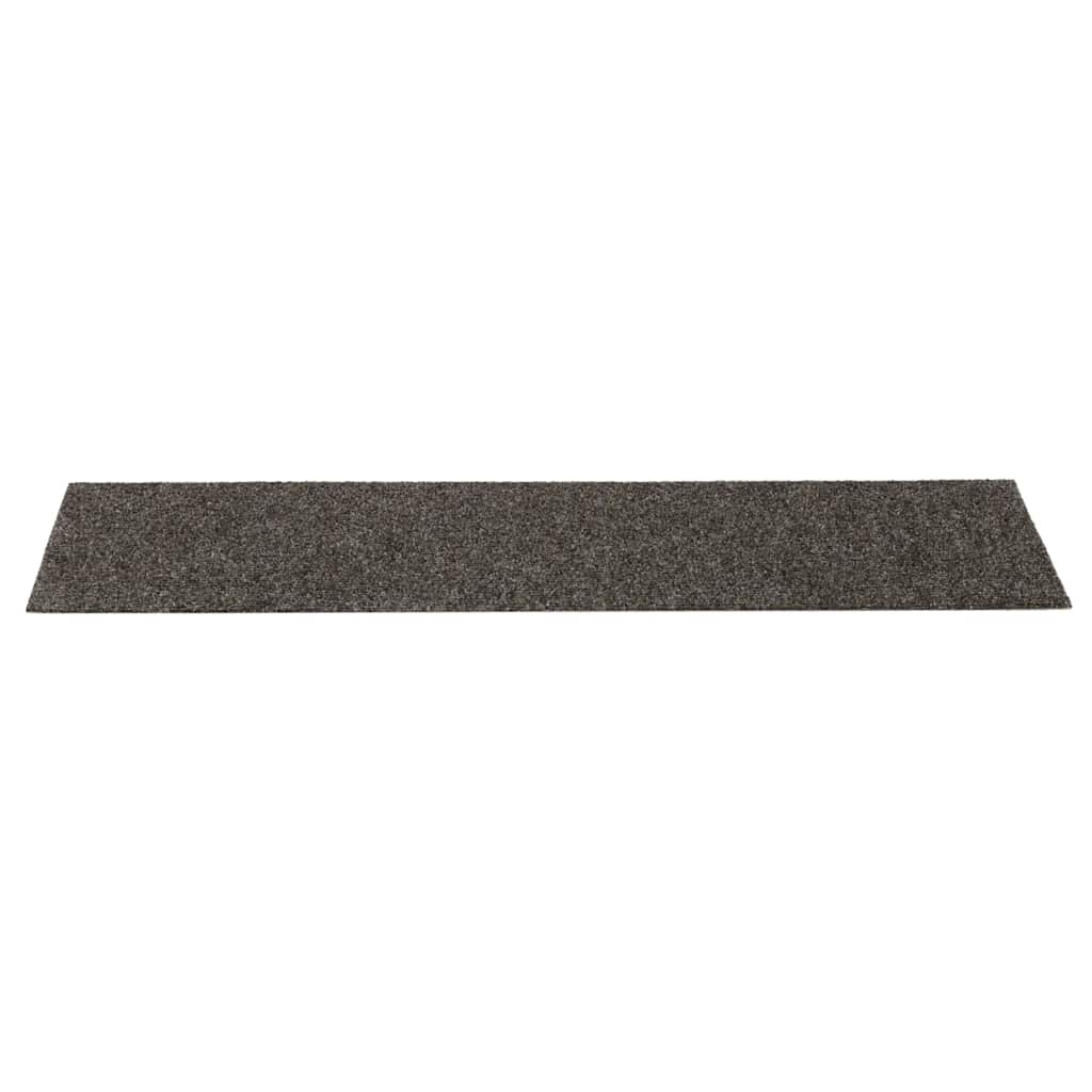 Stufenmatten Selbstklebend 15 Stk. 60x25 cm Hellbraun Rechteckig