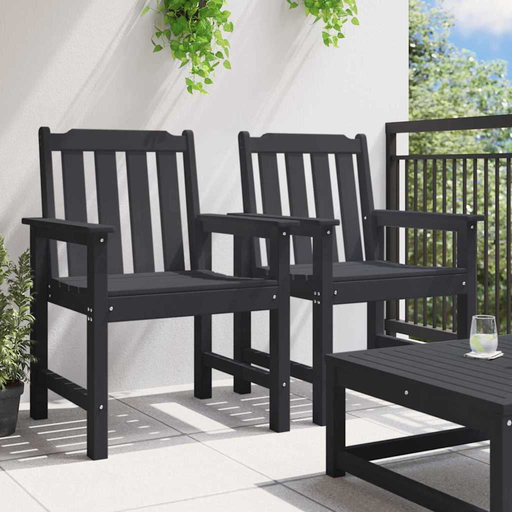 Gartenbank Weiß 120 x 59 x 88 cm HDPE