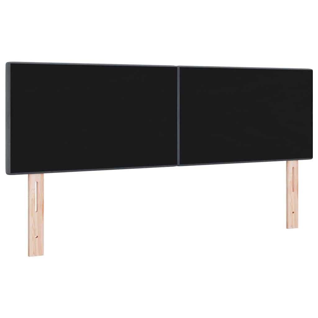 Kopfteil Hellgrau 80 cm Samt