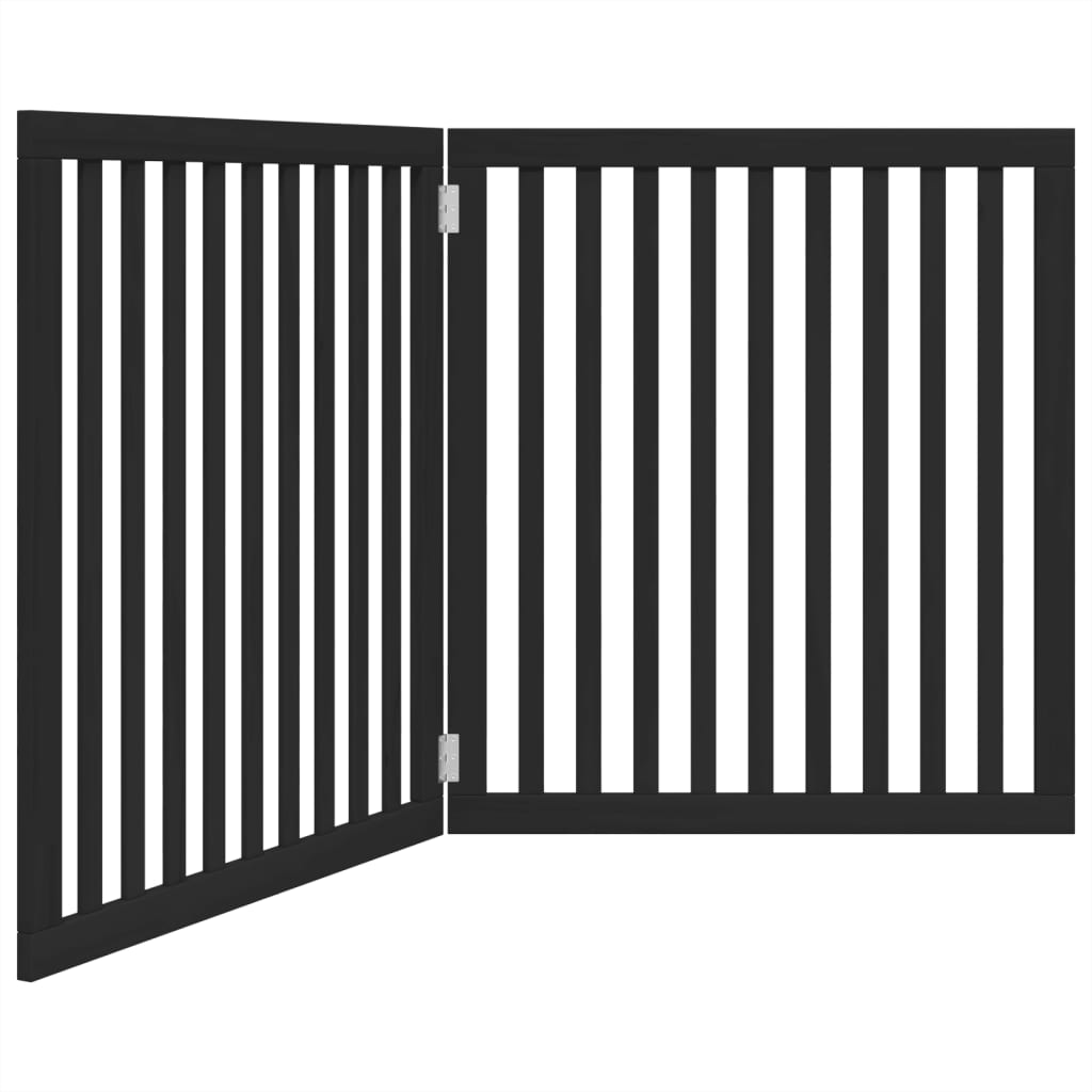 Hundegitter Faltbar 3 Paneele 150 cm Pappelholz