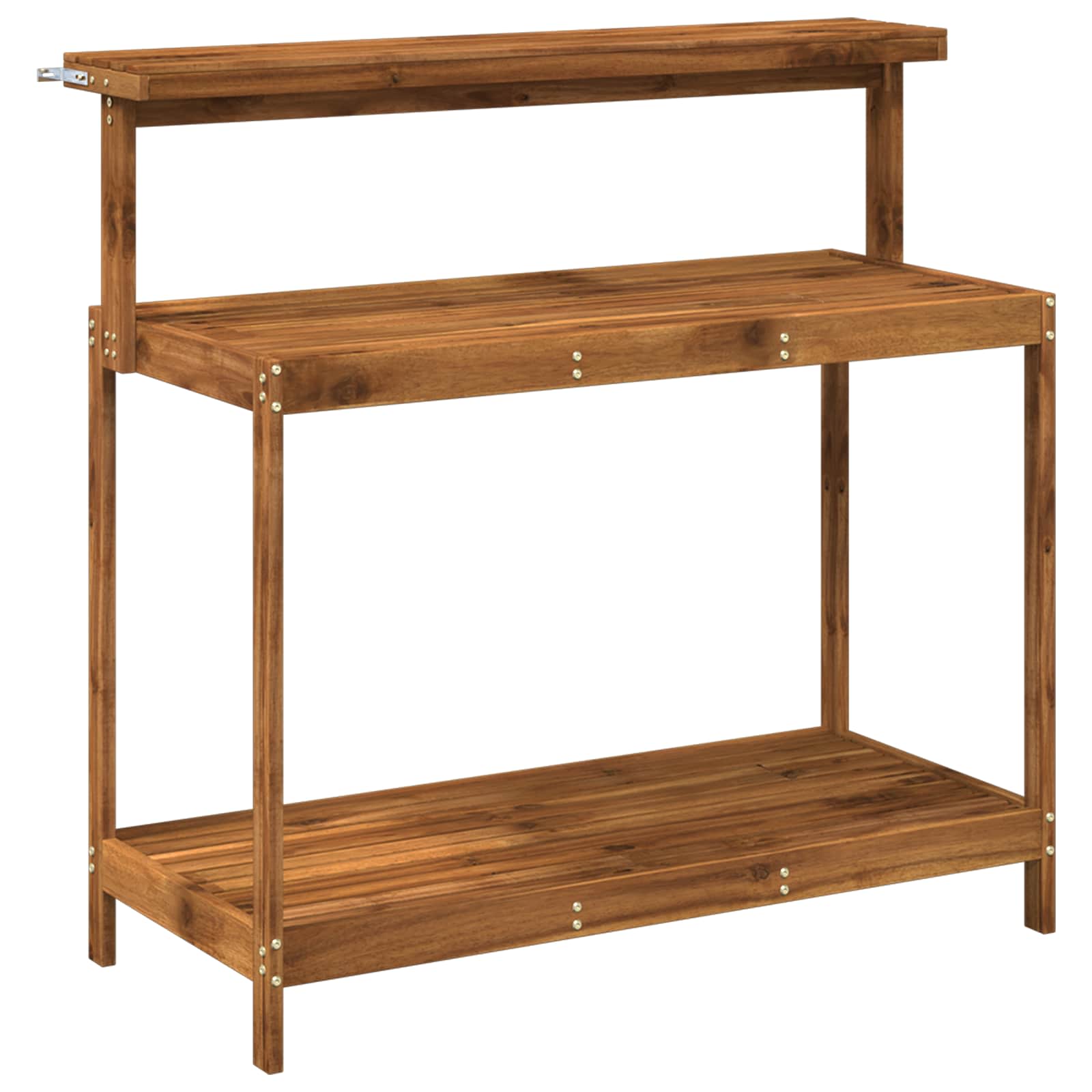 Outdoor Umtopfbank 56,5 x 48,5 x 107 cm Massivholz Akazie Natur