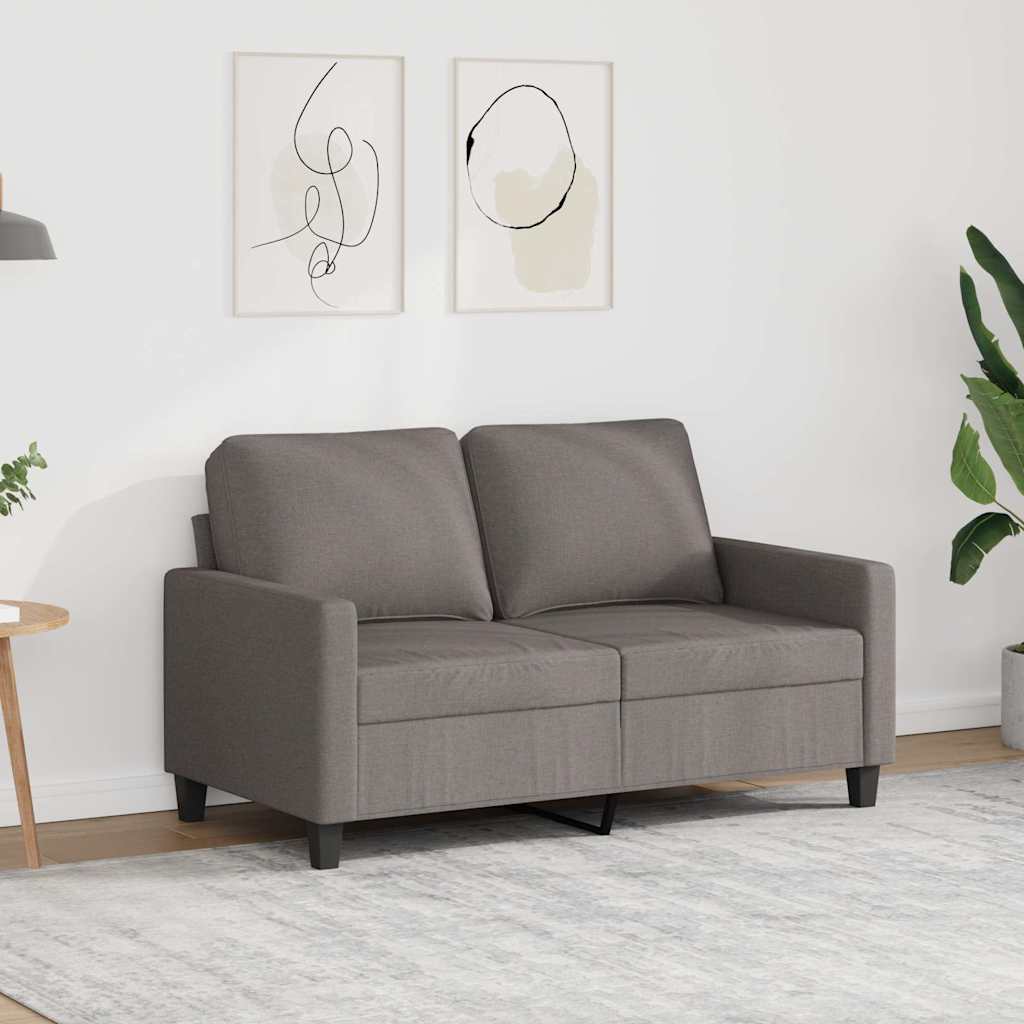 3-Sitzer-Sofa Hellgrau 180 cm Stoff