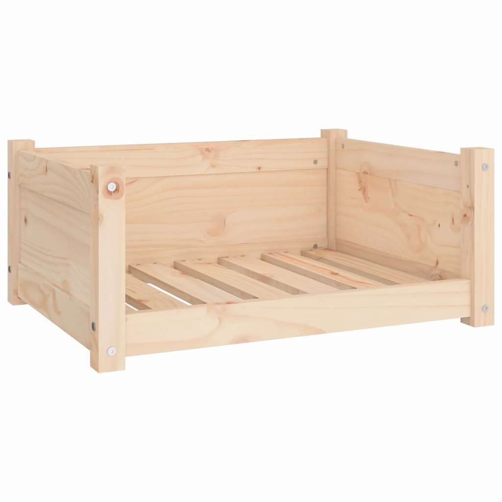 Hundebett 55,5 x 45,5 x 28 cm Massivholz Kiefer