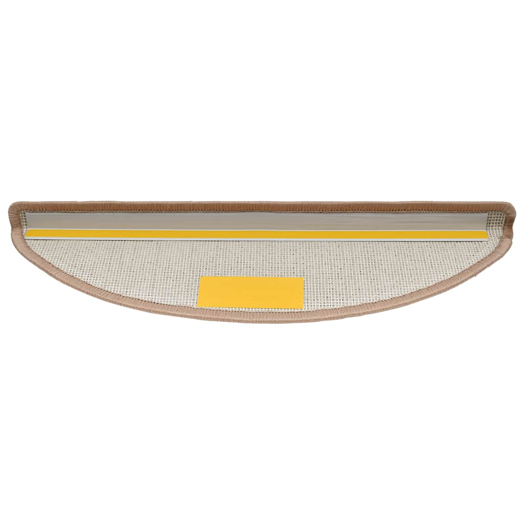 Stufenmatten 15 Stk. 56x17x3 cm Anthrazit Halbrund