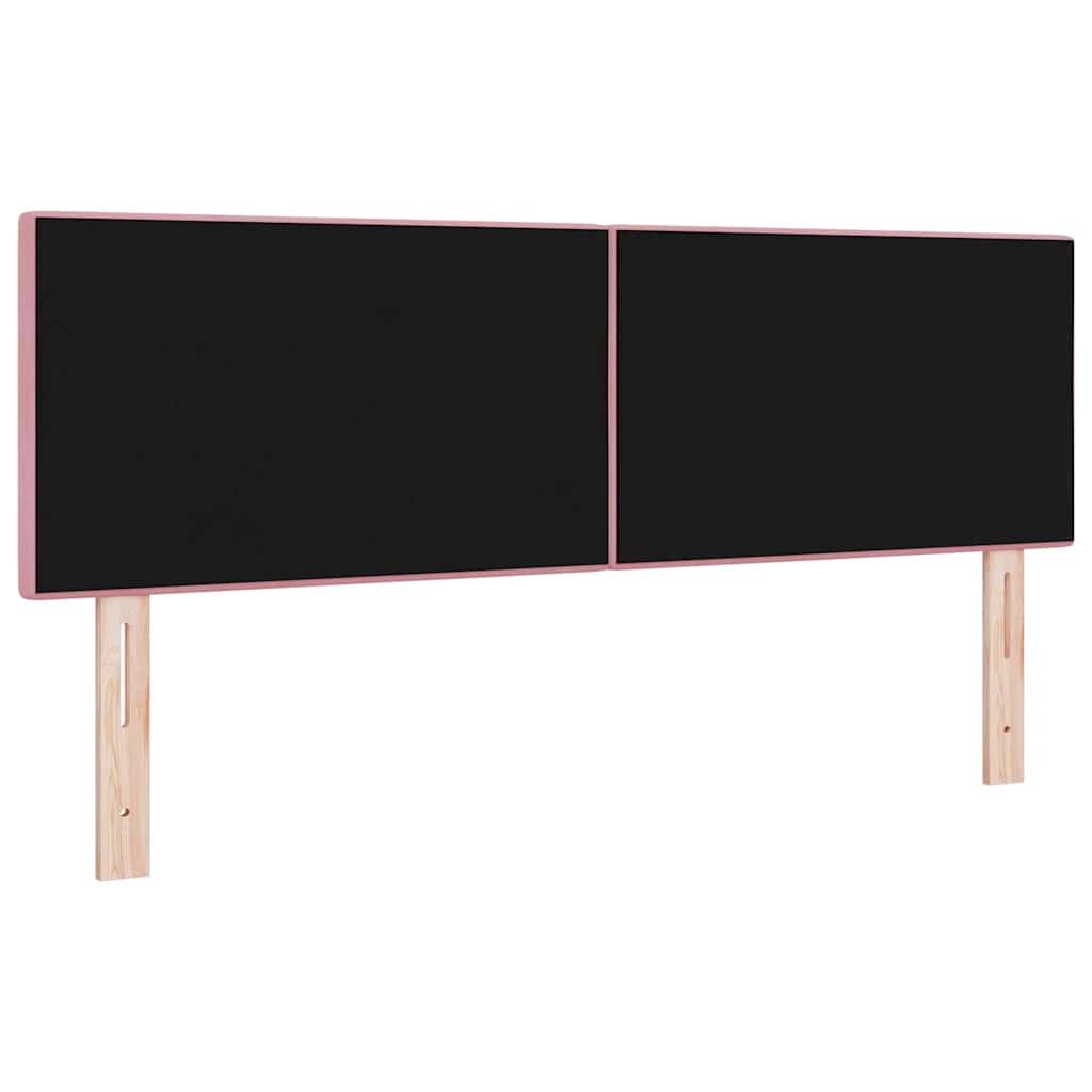 Kopfteil Hellgrau 80 cm Samt