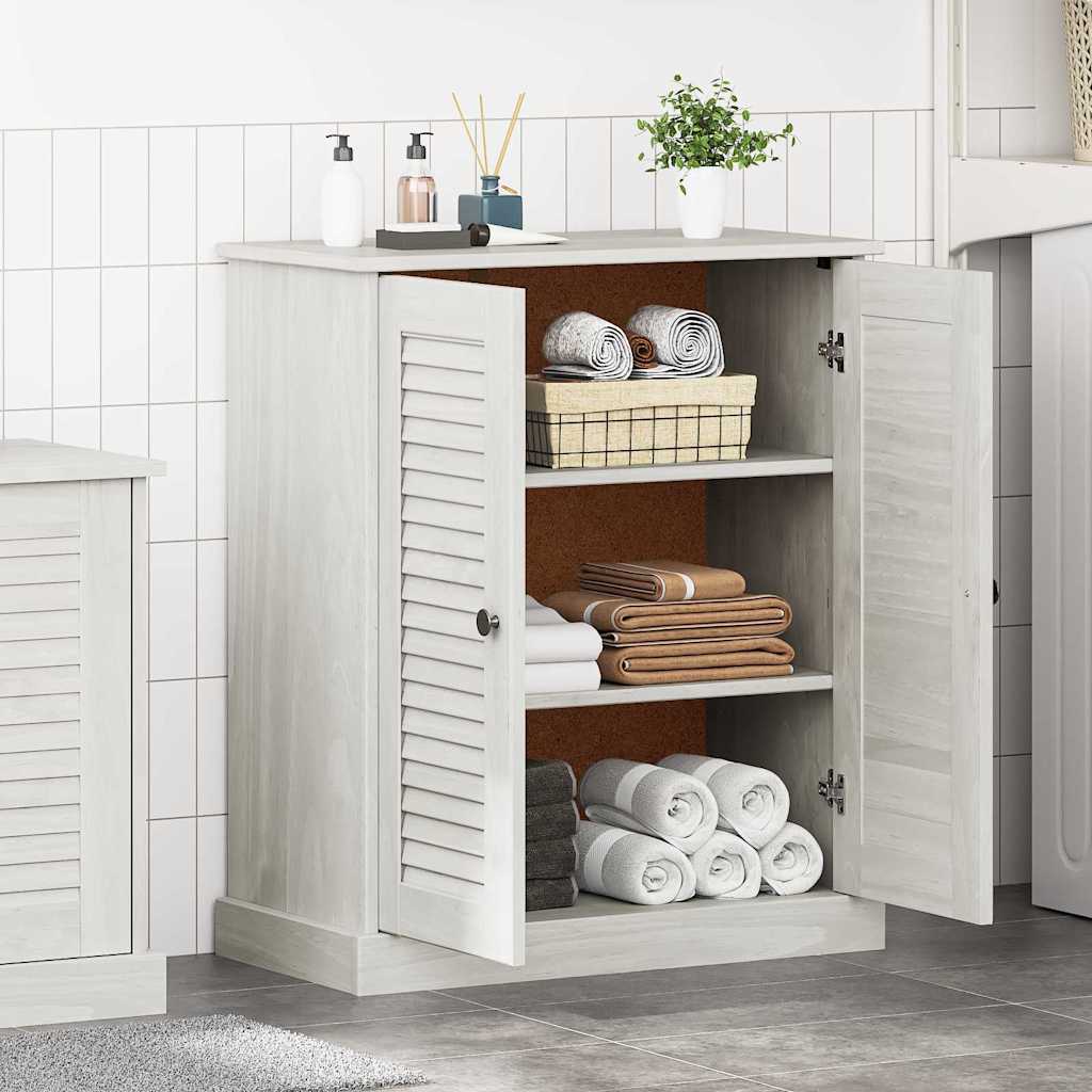 Badezimmerschrank VIGO Braun und Honigbraun 68 x 34 x 80 cm
