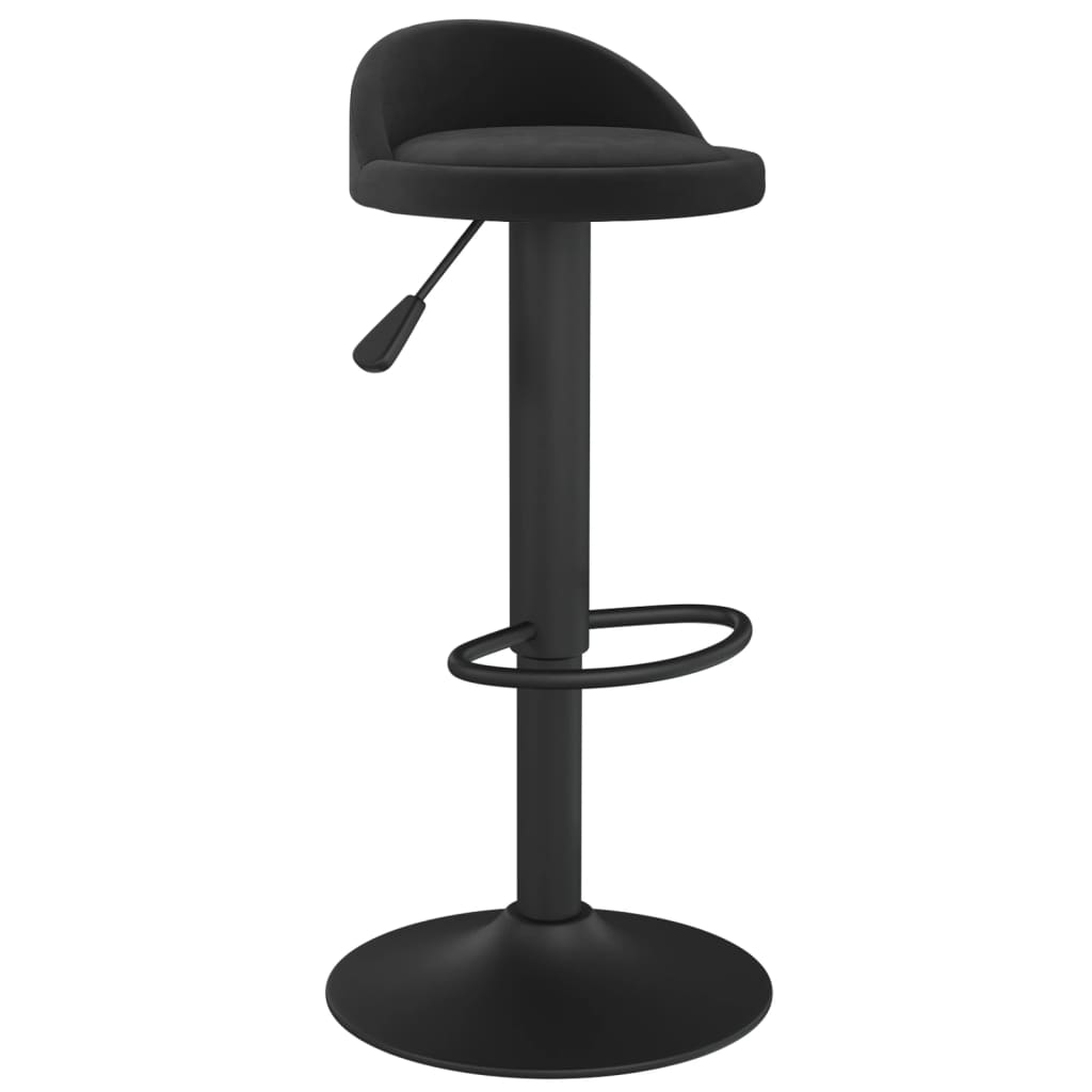 Barhocker Dunkelgrün Samt