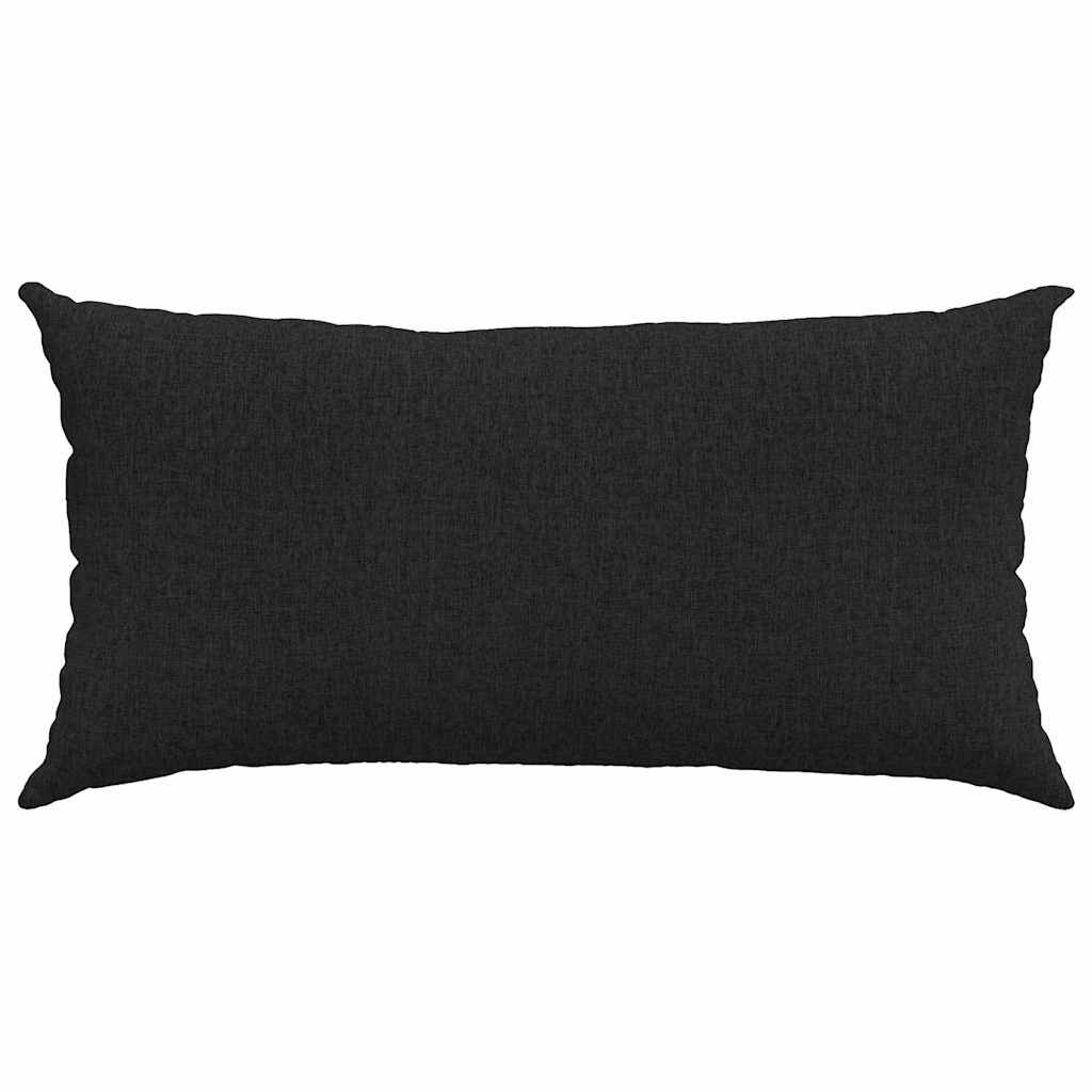 Sofakissen 2 pcs Hellgrau 50 x 30 cm Stoff