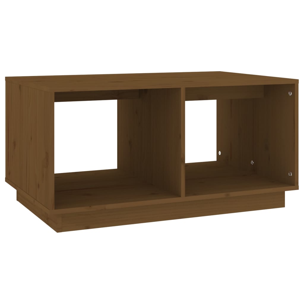 Couchtisch 80x50x40 cm Massivholz Kiefer
