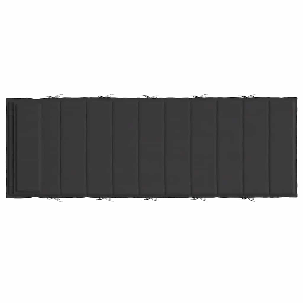 Sonnenliegen-Auflage Grau 180x60x4 cm Oxford-Gewebe