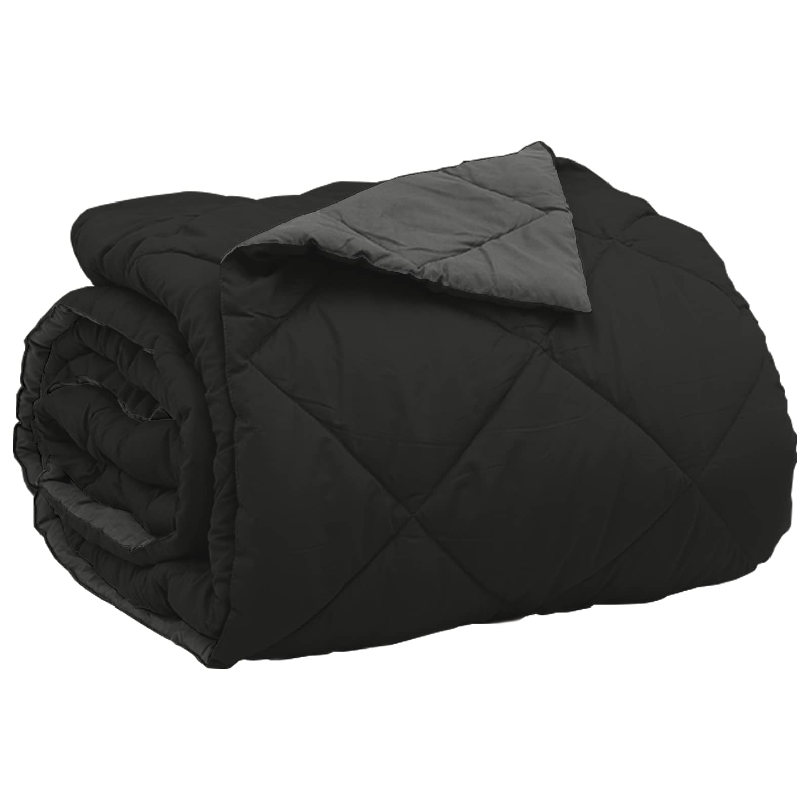 Sommerdecke Anthrazit 200 x 135 cm Mikrofaser