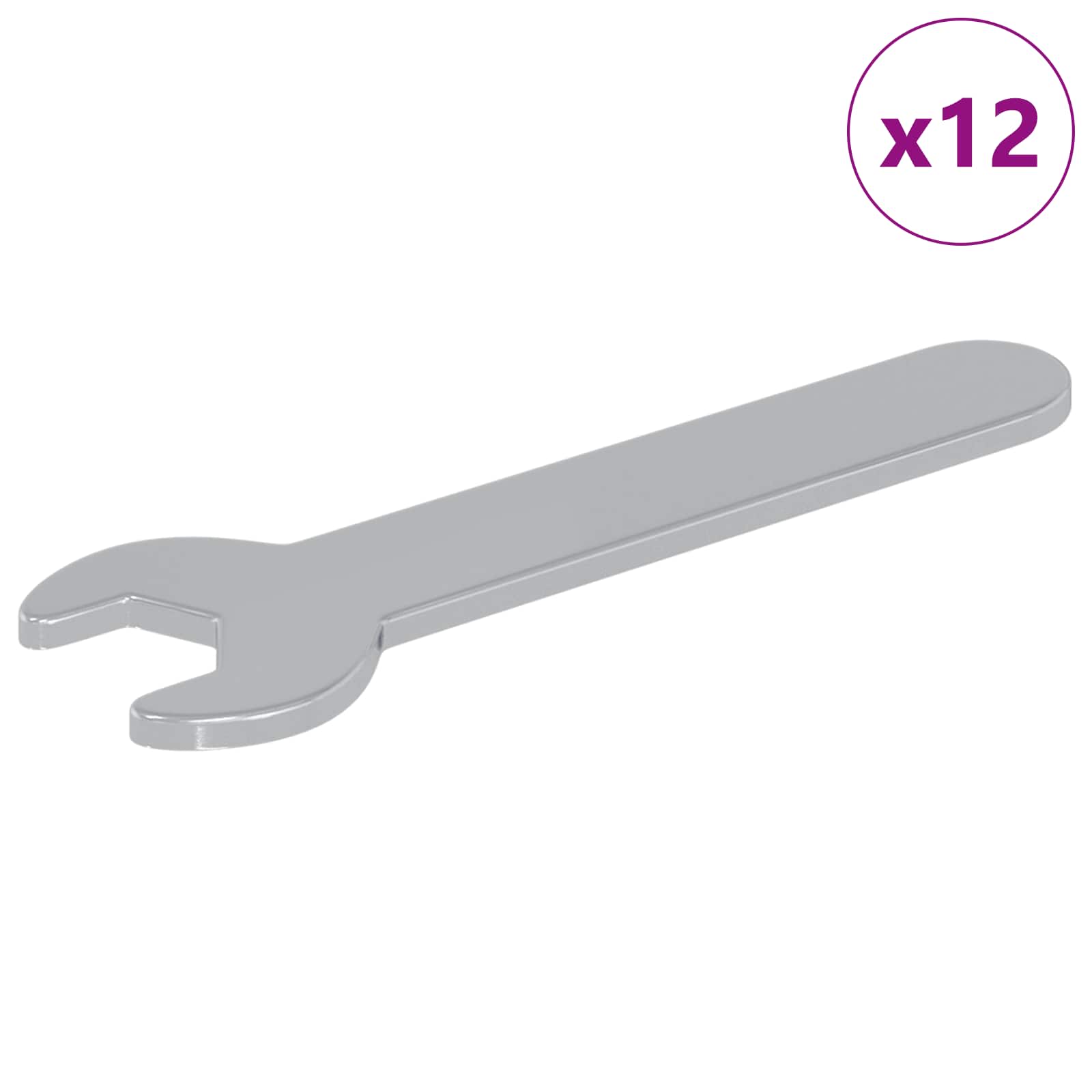 Spanner 2 pcs Silber 10 mm Eisen