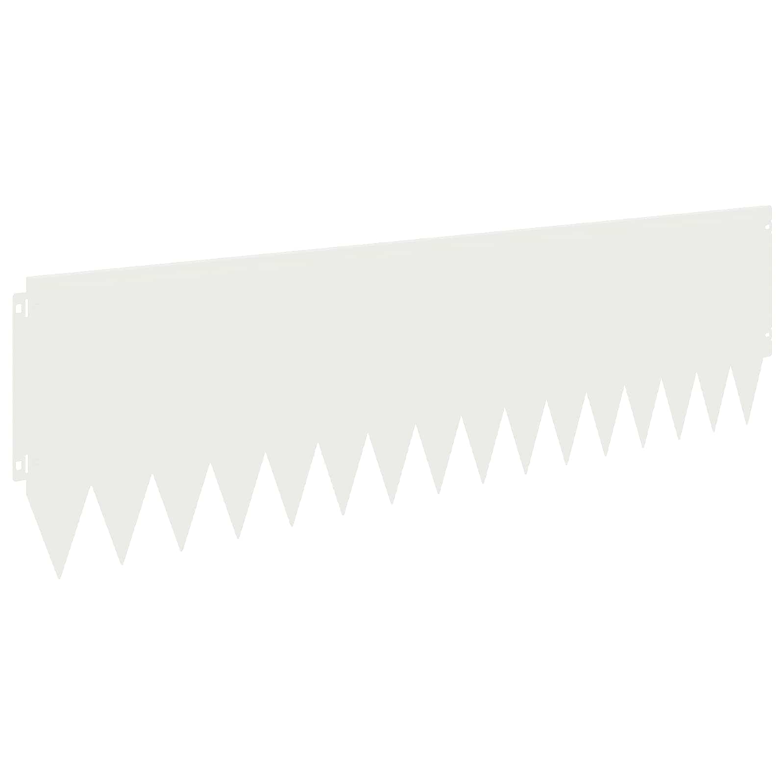 Raseneinfassung 10 pcs 103 x 10 cm Stahl Schwarz