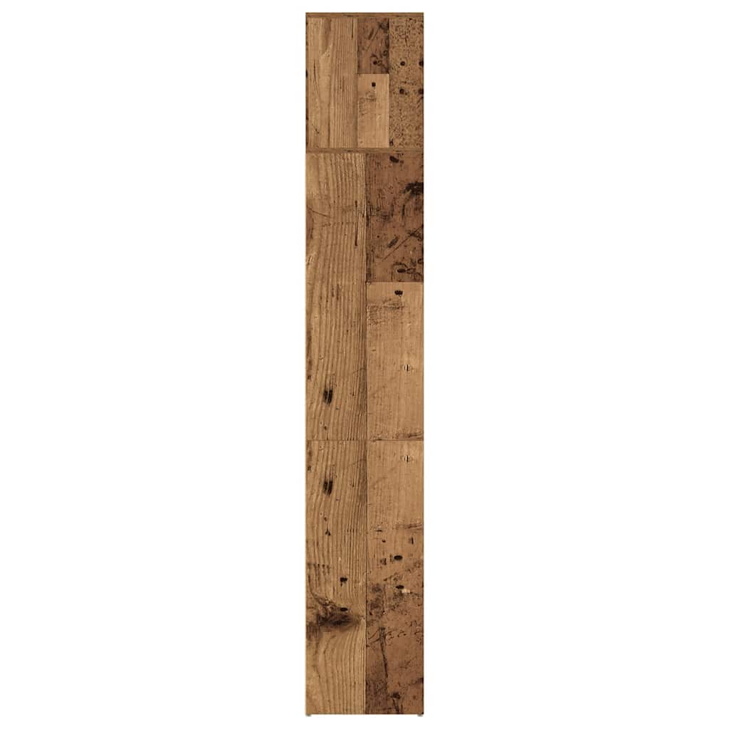 3-tlg. Bücher-/TV-Schrank Set Weiß 180×30×180 cm