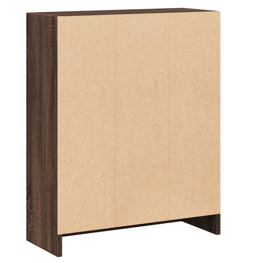 Bücherregal Weiß 40x24x75 cm Holzwerkstoff