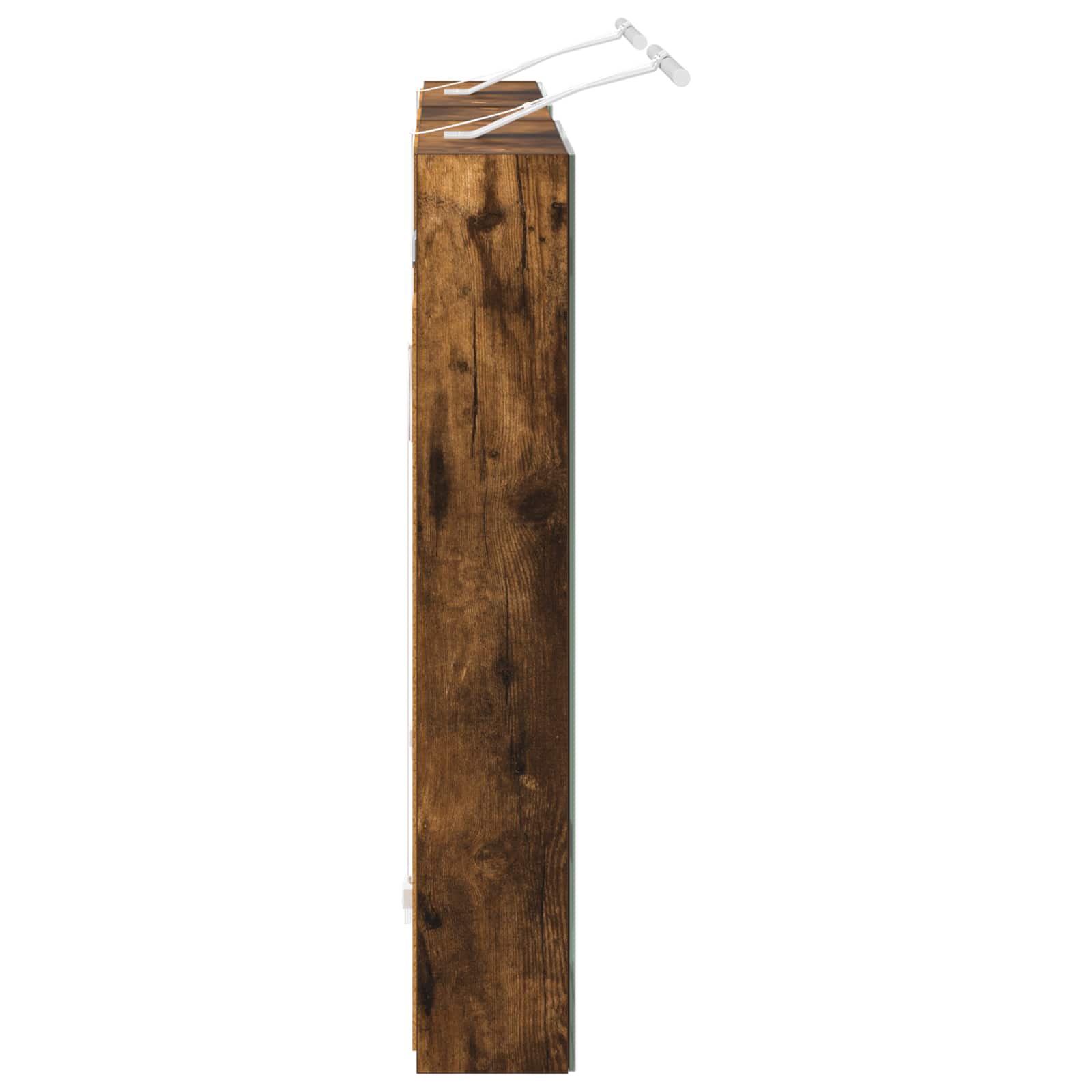 Badezimmerschrank-Set 3 pcs 80 x 10,5 x 50 cm Holzwerkstoff