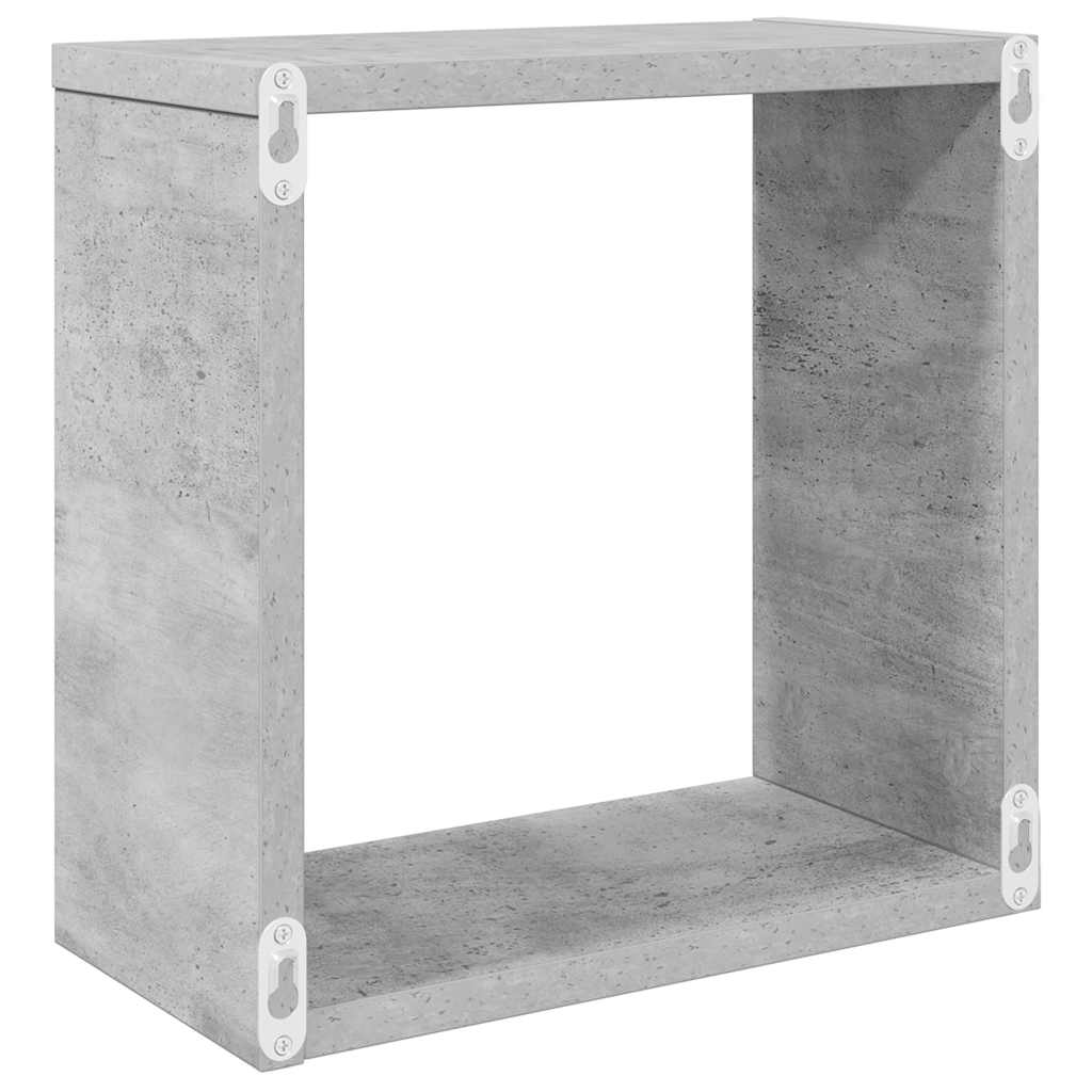 Würfelregale 2 Stk. Weiß 30x15x30 cm