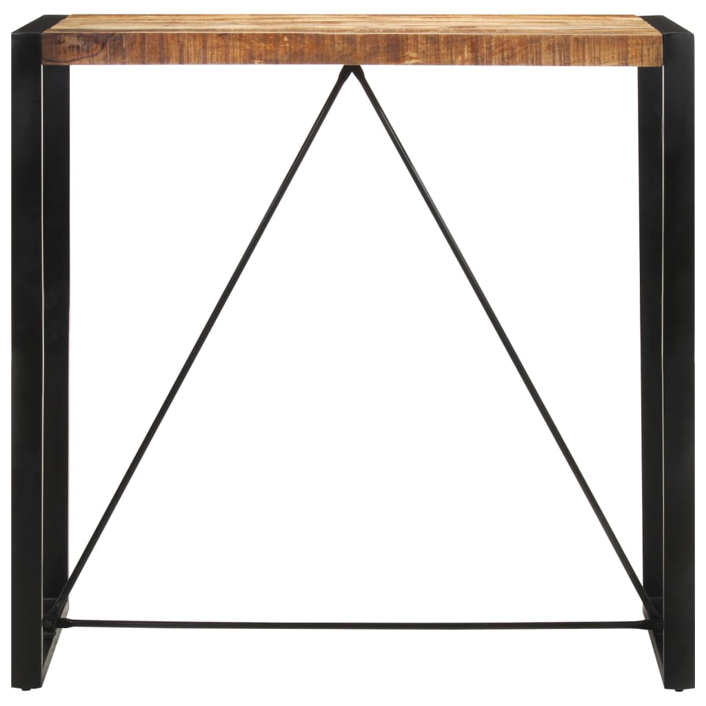 Bartisch 110 x 60 x 110 cm Massivholz Mango