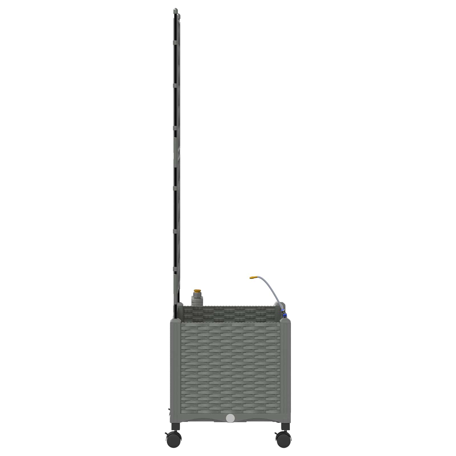 Garten-Pflanzgefäß 4 Stk. Braun 160 x 40 x 22 cm PP