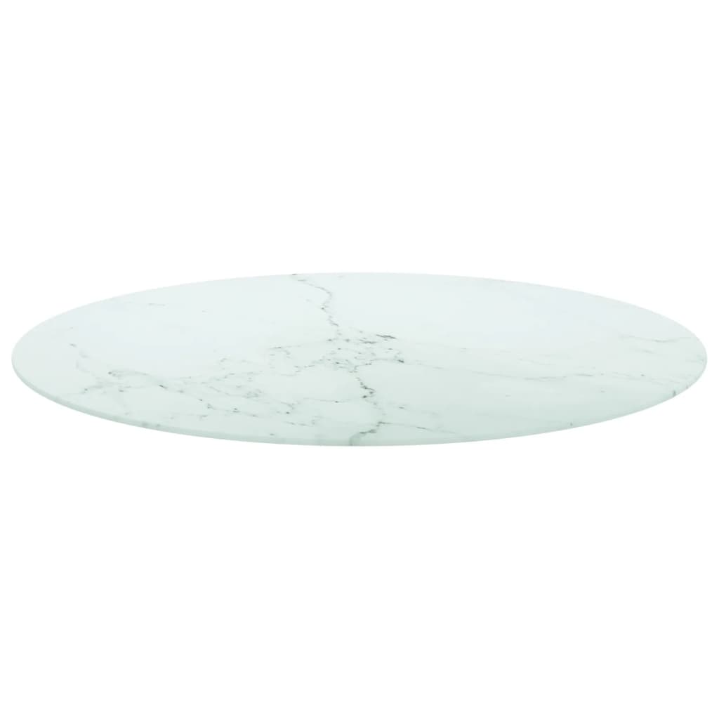 Tischplatte aus gehärtetem Glas quadratisch 700x700 mm