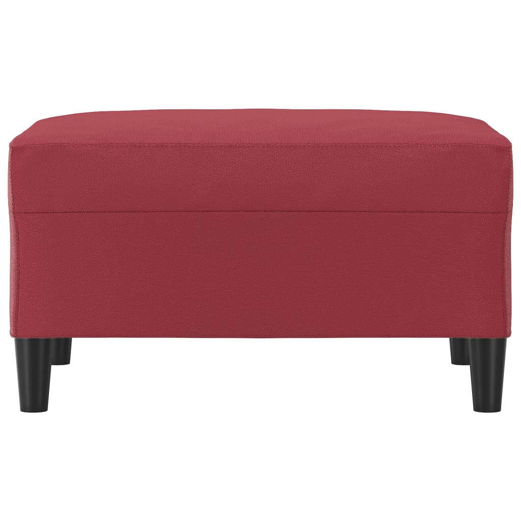 Fußhocker Schwarz 60x50x41 cm Kunstleder