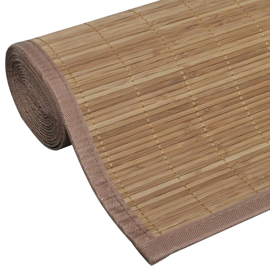 Teppich Bambus Natur Rechteckig 80x200 cm