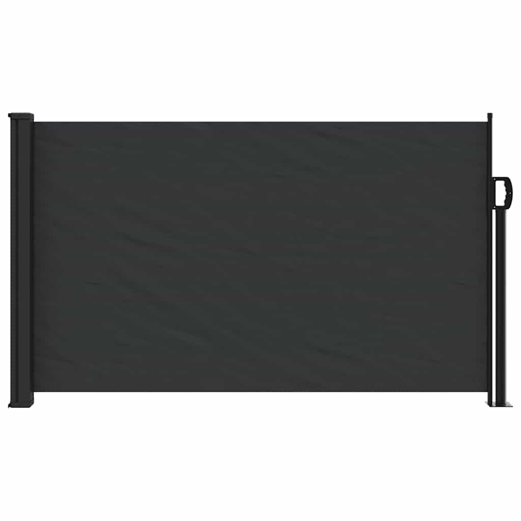 Seitenmarkise Ausziehbar Schwarz 100x300 cm