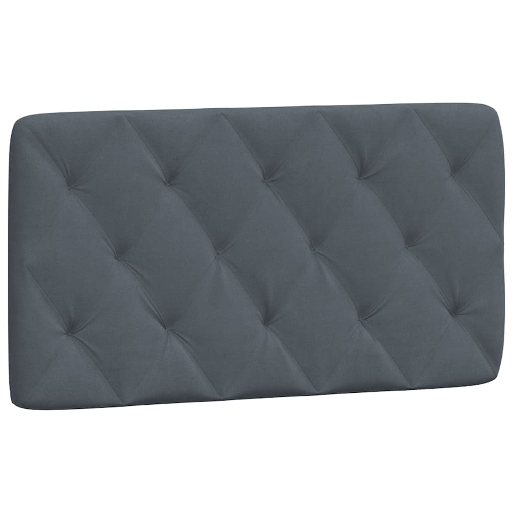 Bett mit Matratze Hellgrau 80x200 cm Samt