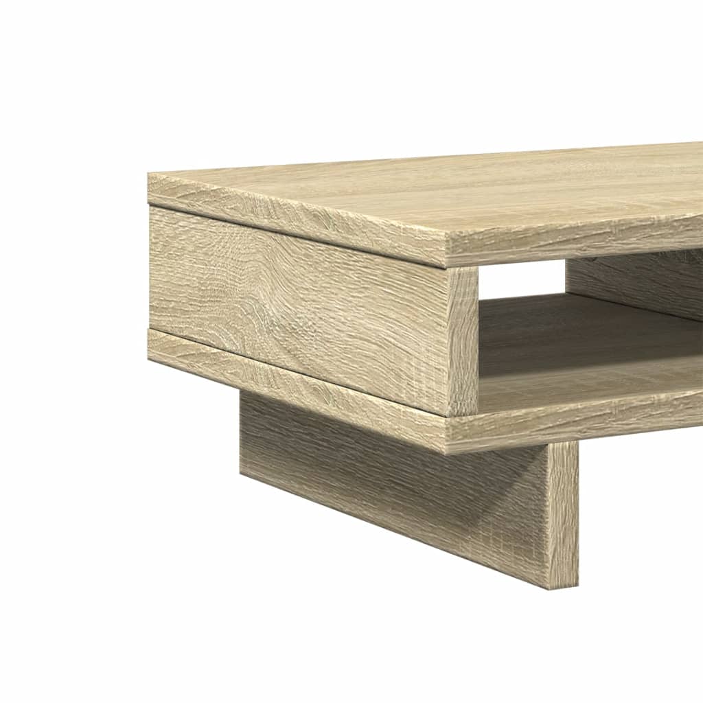 Monitor Halterung Schwarz 100 x 27 x 15 cm Holzwerkstoff