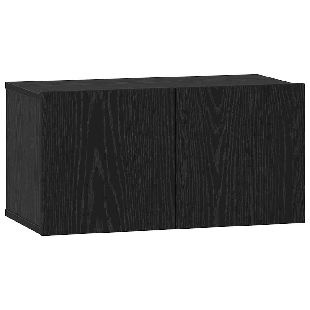 4-tlg. TV-Schrank-Set Weiß Holzwerkstoff