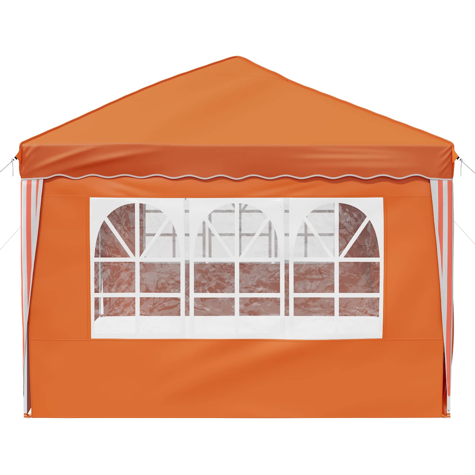 Pop-up Partyzelt 575 x 290 x 245 cm Creme