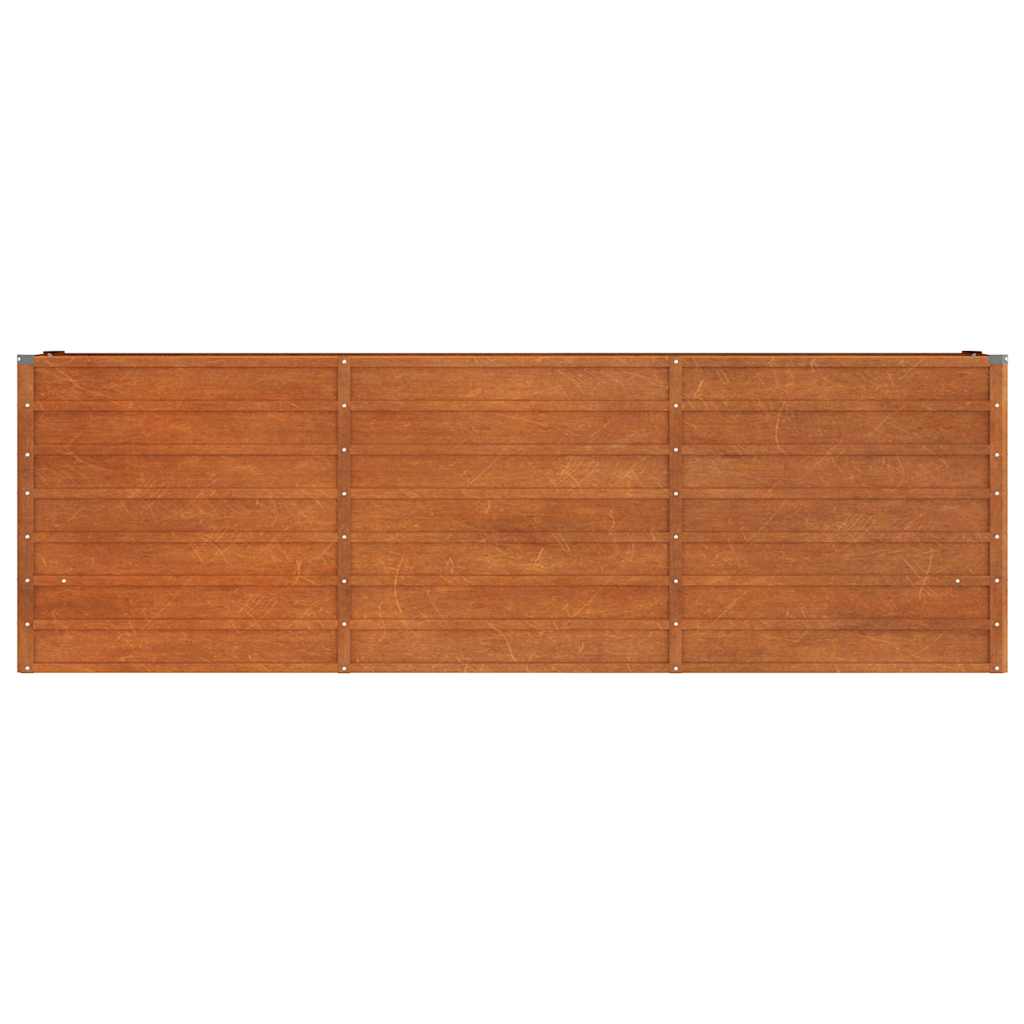 Hochbeet Rostig 100x100x77 cm Cortenstahl