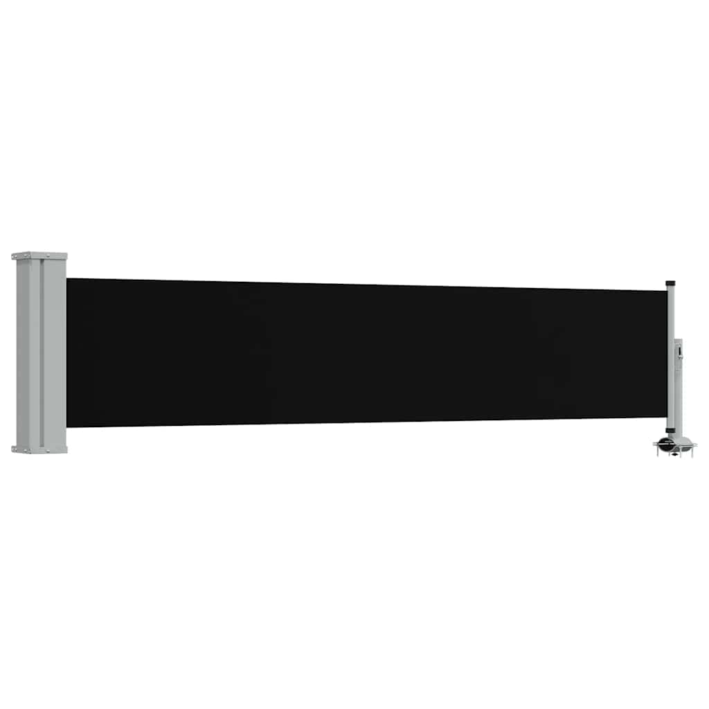 Seitenmarkise 60 x 300 cm 100% Polyester Eisen Stahl