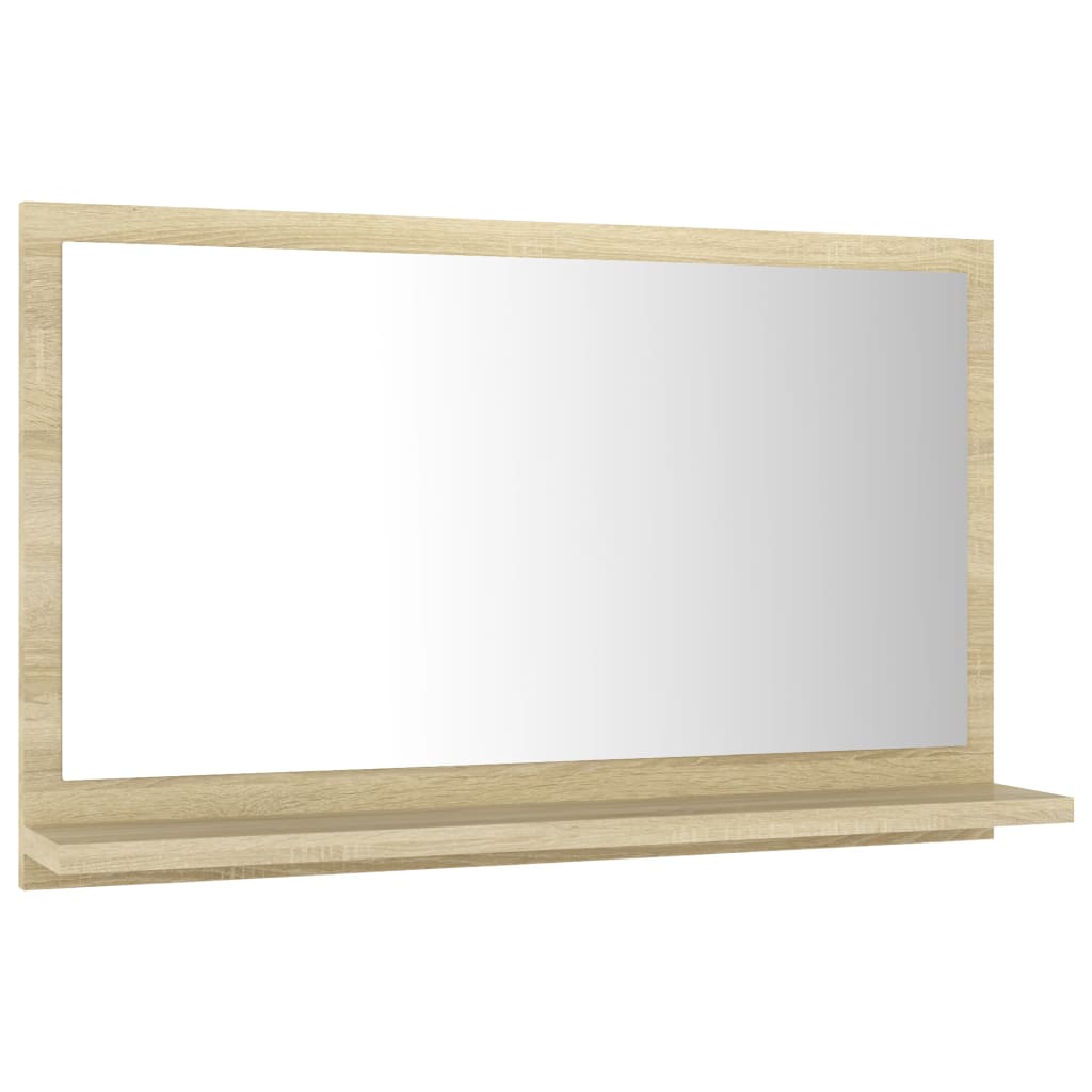 Badspiegel Weiß 40x10,5x37 cm Holzwerkstoff