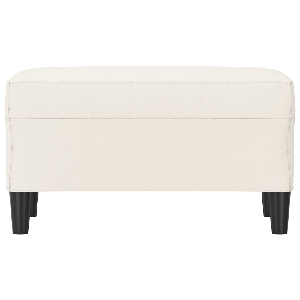 Sitzbank Schwarz 70x35x41 cm Kunstleder