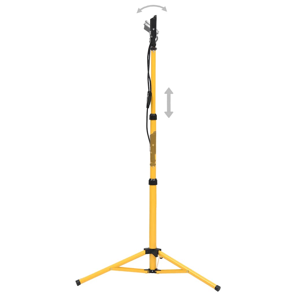 LED-Fluter mit Stativ 2x10 W Warmweiß