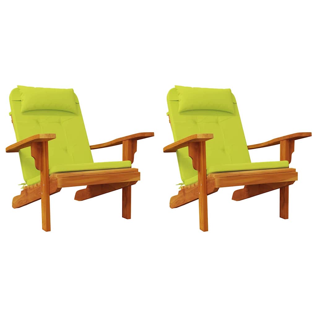 Adirondack-Auflagen 2 Stk. Hellblau Oxford-Gewebe