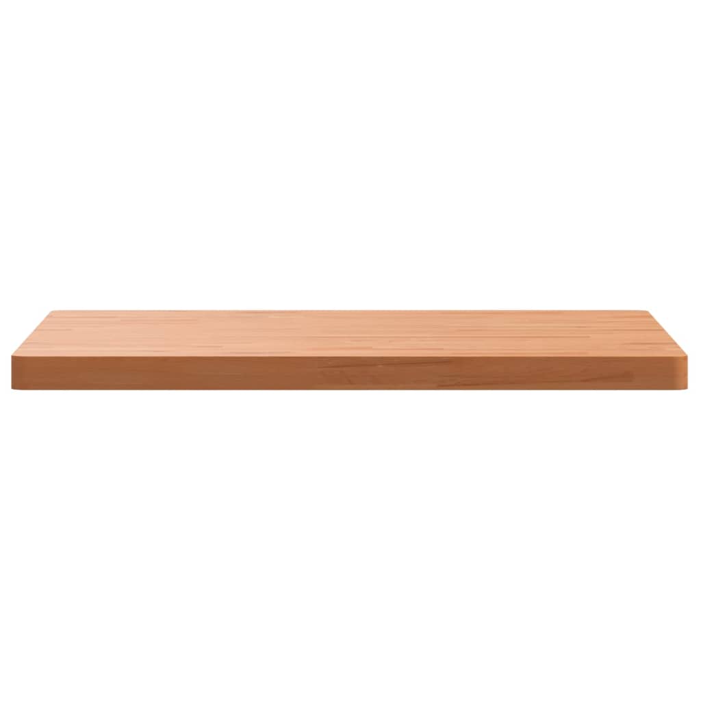 Tischplatte Ø30x1,5 cm Rund Massivholz Buche